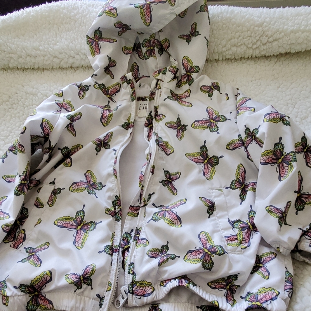GAP Girls Size 3T rain/Windbreaker Jacket